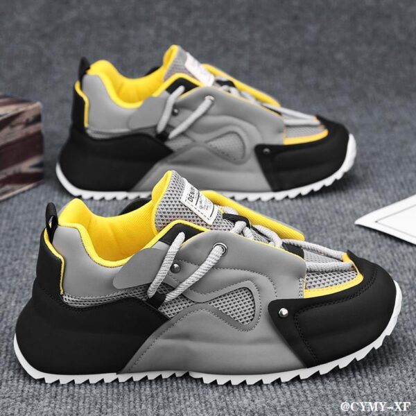 Breathable Mesh Fashionable Platform Sports Casual Shoes - Image 4