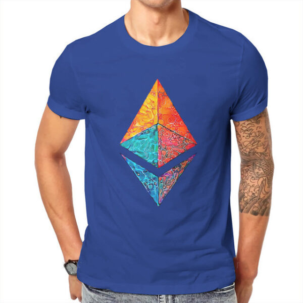 Crypto Etherium Onderscheidend Mannen T-shirt Hipster Kleding - Image 7