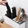 Tableware Storage Holders Kitchen Knife Plastic Storages Racks for Kitchen  Convenience Cabinet - Image 5