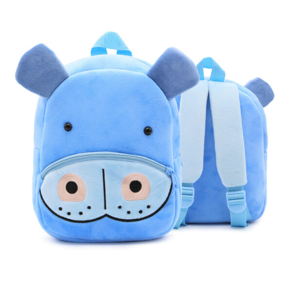 Cute Plush Backpacks Kindergarten Cartoon School Bags Children Animal Toys Bag - Image 9