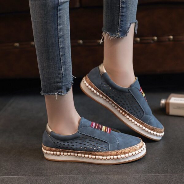 Women's casual sports leather shoes - Image 3