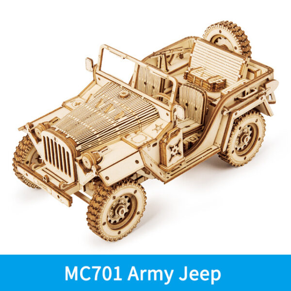 3D Wooden Puzzle Model Toys MC701 - Image 9