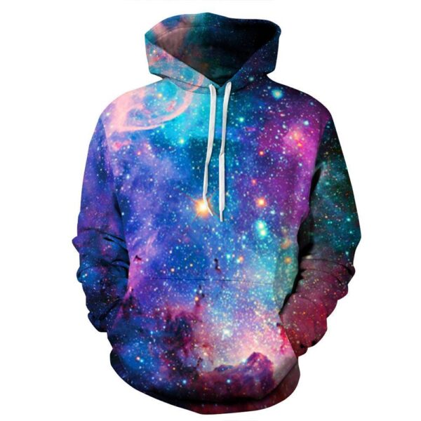 Teal Galaxy Hoodie