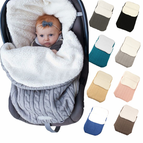 Baby Stroller Sleeping Bag Winter Body Keep Warm - Image 4