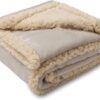 Flannel Cotton Wool Sherpa Thick Pet Blanket Dog Kennel - Image 3