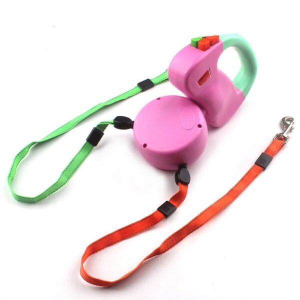 Retractable Dual Pet Dog Walking Leash - Image 10