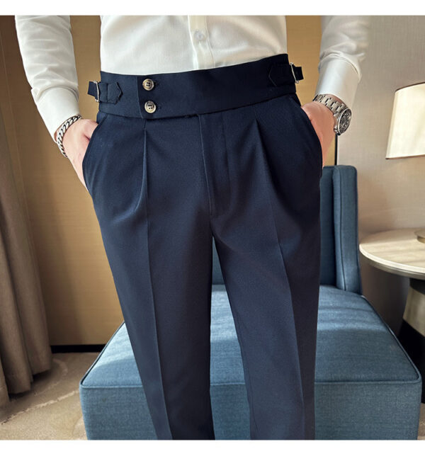 High-grade Casual Suit Slim-fit Ankle-length Pants - Image 7