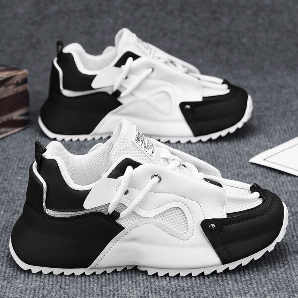 Breathable Mesh Fashionable Platform Sports Casual Shoes - Image 2