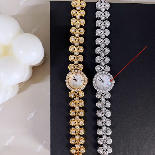 Jewelry Antique Luxury Diamond Quartz Women's Watch - Image 4