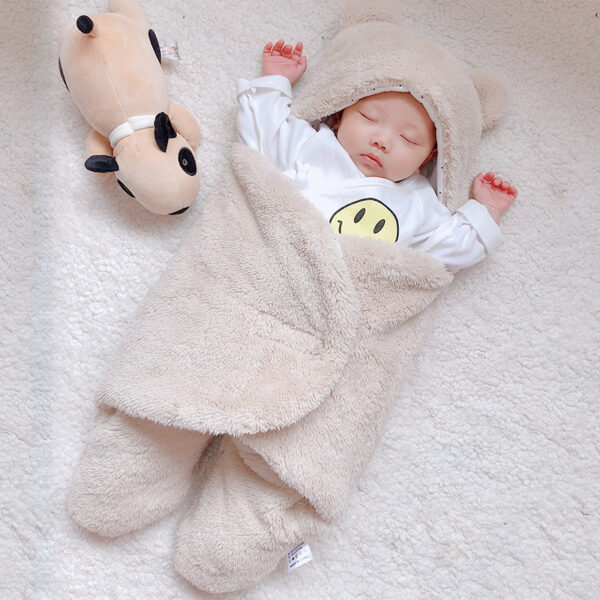 Baby Sleeping Bag Envelope for Newborn Baby Winter Swaddle Blanket - Image 3