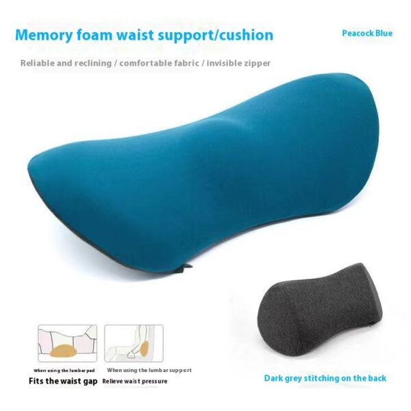 Memory Foam Ingot Lumbar Support Sofa Car And Office Lumbar Support Pillow - Image 7