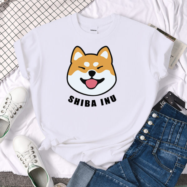 Shiba Inu Dog Printed Short Sleeve T-shirt For Man - Image 6