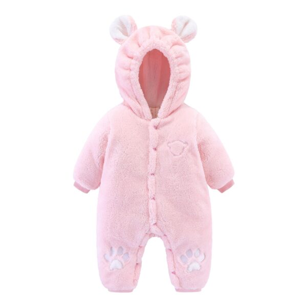 Newborn Baby Onesies Baby Clothes Romper Baby Quilted - Image 3