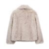 Winter Plush Coat Fashion Thicken Lapel Outwear Casual Long Sleeve Tops Womens Clothing - Image 9