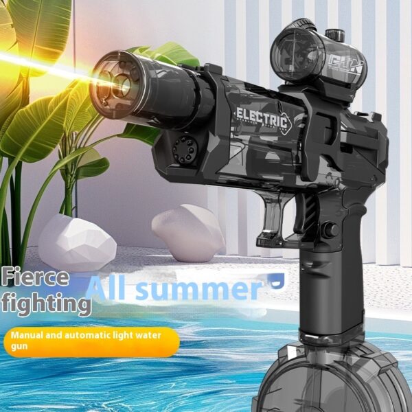 Fire Rat Electric Water Pistol Cool Light Full Automatic Water Spray Gun Summer Toy Sports Entertainment Children Gifts AC223 - Image 3