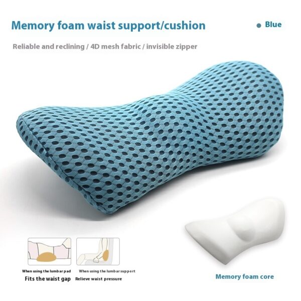 Memory Foam Ingot Lumbar Support Sofa Car And Office Lumbar Support Pillow - Image 5